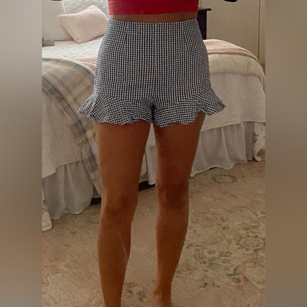 Adorable gingham shorts, dress up or down for spring, summer, and fall!